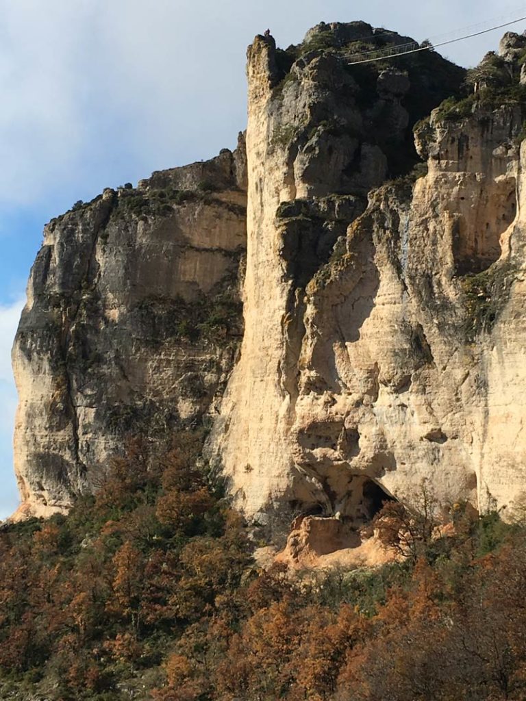 Grande voie gorge Aveyron